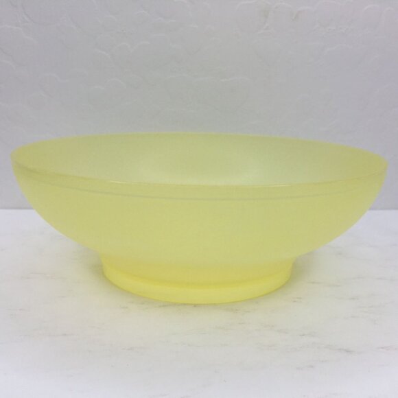 Vintage Servalier Tupperware Set 2 Cereal Bowl Blue Yellow Sunburst Lids Storage - Picture 11 of 16